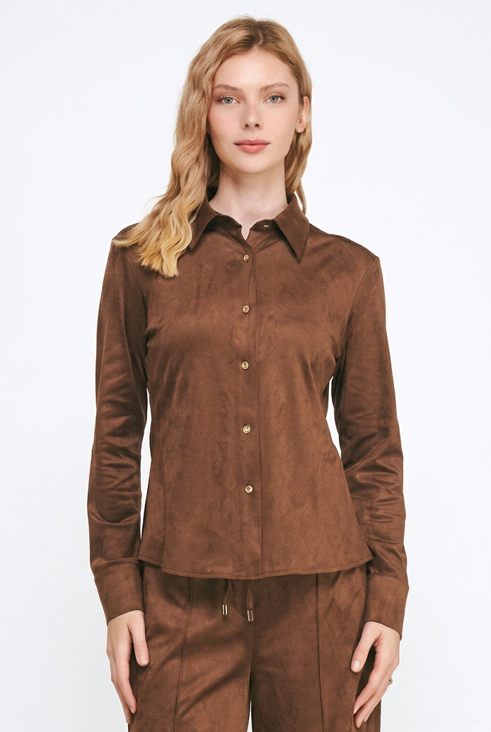 Camisa de gamuza