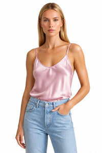 Blusa satinada tirantes