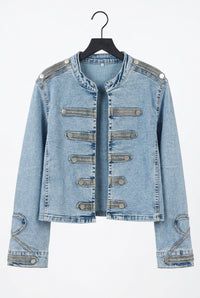Jacket Napoleón mezclilla